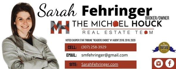 Sarah Fehringer  - The Michael Houck Real Estate Team