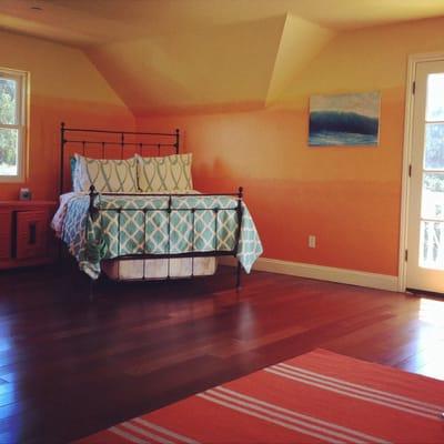 Finished project: ombre sunset walls!