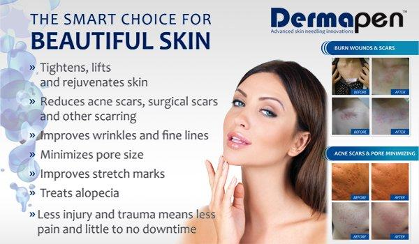 The Dermapen is revolutionary micro-needling device which aims to lift, tighten, and rejuvenate the skin with little no downtime.