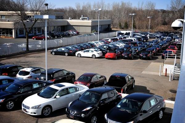 West lot at Wayzata Nissan