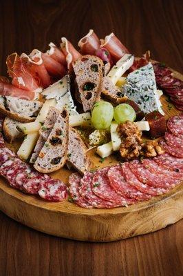 Cheese and meat assortment