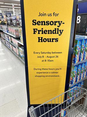 Sensory Friendly Hours