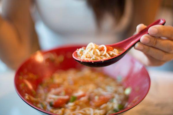 Spicy vermicelli soup