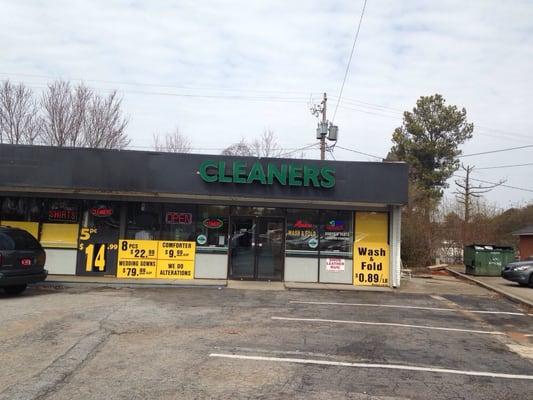 Favorite dry cleaners off 141 and Winters Chapel Rd in Doraville