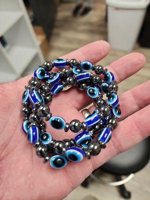 Evil eye protection bracelets