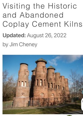 Saylor Park is home to the Coplay Cement Kilns