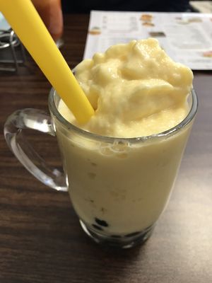 Mango smoothie w/boba