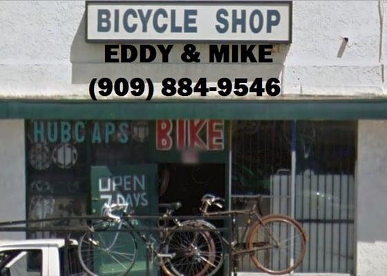 Hubcap Center and Bike Repair. Eddy and Mike (909) 884-9546 Father and Son Family Business that go the extra mile.