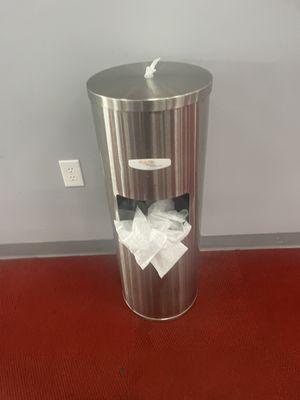 Full waste can