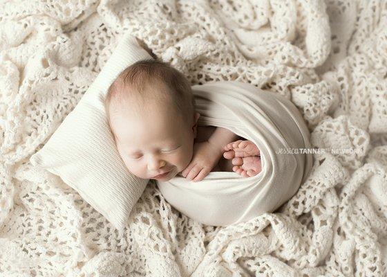 Wrapped Newborn Session