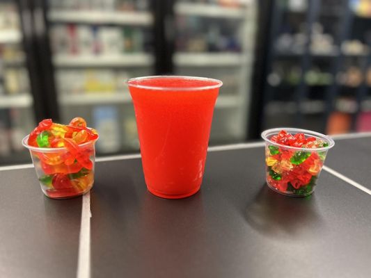 Hurricane Daiquiri. Spiked Gummies.