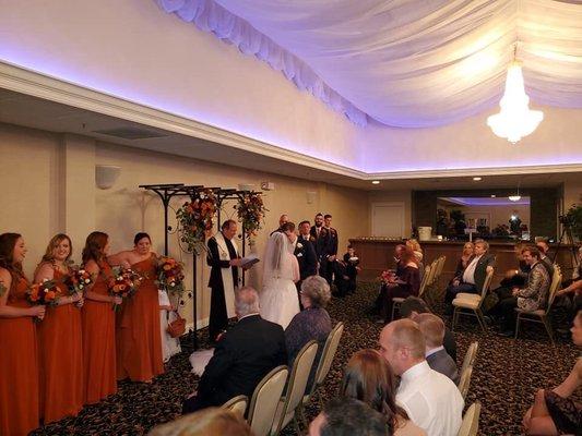 Fountain room ceremony