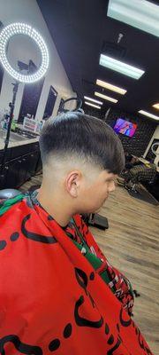 Mid fade (freddy barber)