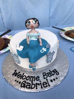 preggy betty boop cake!