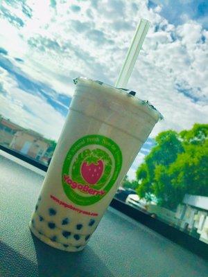 Horchata bubble tea