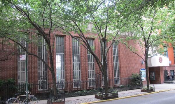 St. John's in the Village Episcopal Church, dDesigned by Edgar Tafel, protege of Frank Lloyd Wright, is a welcoming community of faith.