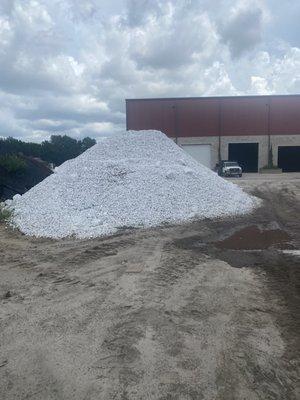 Crushed concrete for sale and delivery