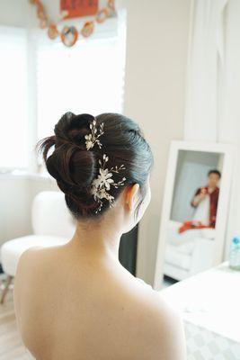 bridal hair style