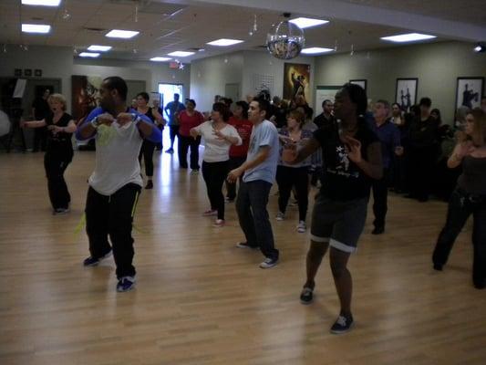 Group Hip Hop Class!  Come join the fun!  Sign up for our monthly group membership classes!