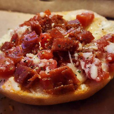 Pizza bagel collaborarion with Ruby's Bagels