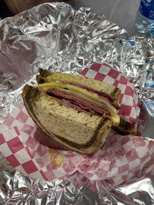 Pastrami sandwich