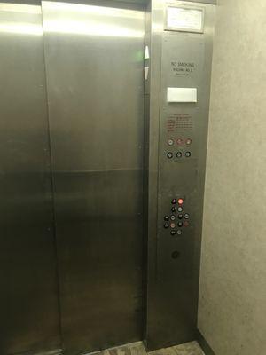 Elevator for second floor units