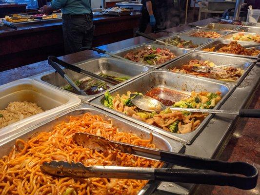 Steam tables at Eastern Buffet