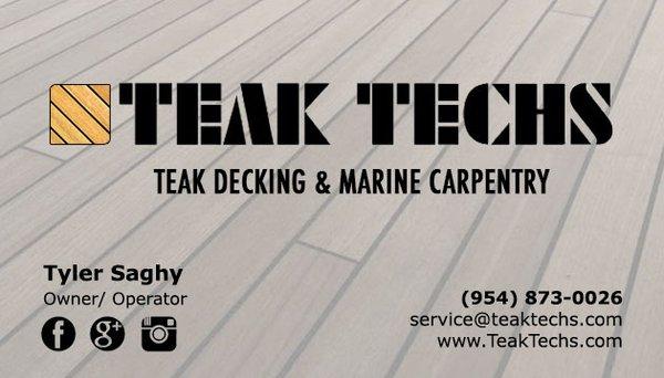 Marine Carpentry & Teak Decking