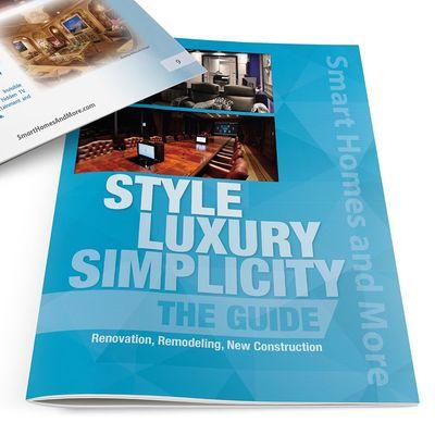 A mini service catalog for a luxury homes theatre sales/installation business