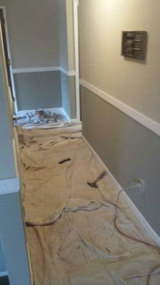 Friends Painting has all the equipment necessary to complete a professional painting job.