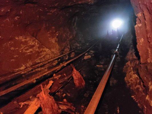 Shaft in Delaware Mine