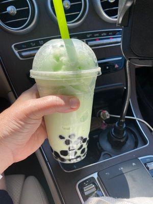 Smoothie with boba