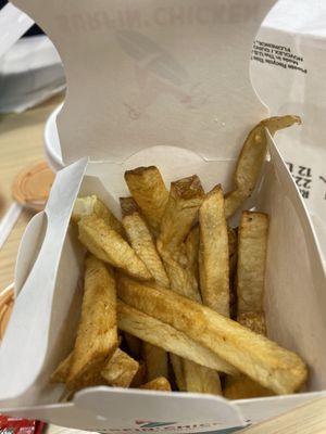 Fresh fries!