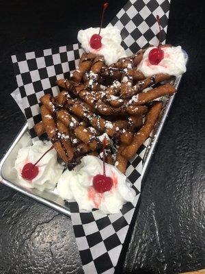 Don't forget to save room for FUNNEL FRIES!!