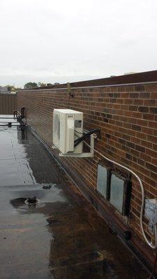 Ductless min split system installations