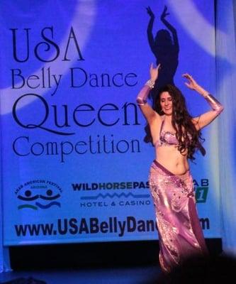 Our belly dance instructor, Kandahar