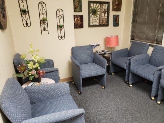 Executive Suites customer waiting area