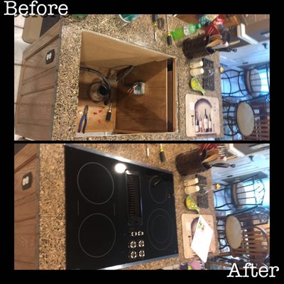 Cooktop Installation