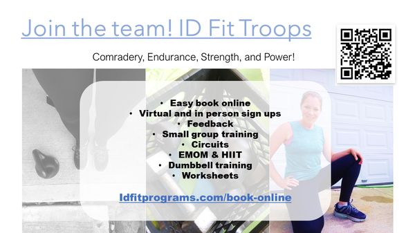 idfitprograms.com/book-online ID Fit Troop Group fitness