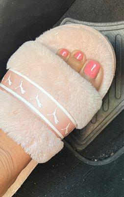 My pedicure