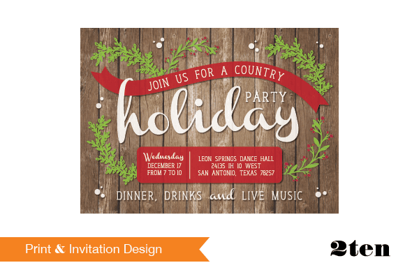 Print & Invitations Design