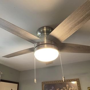 Ceiling fan install. After