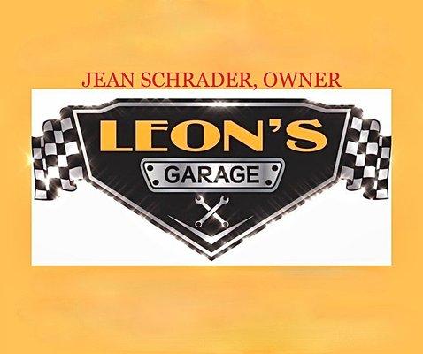 Leon's Garage is owned by Jean Schrader