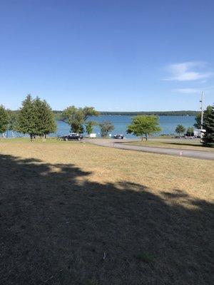 Elk lake from the top of the hill!