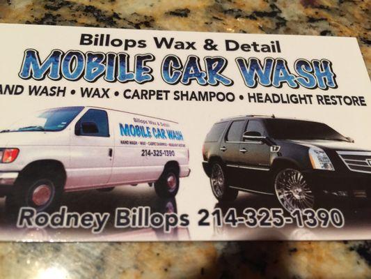 Billops Wax & Detail