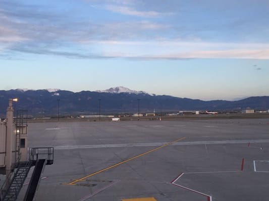 Pikes Peak from C/S airport