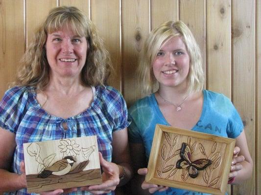 Mom and I at the family counselling retreat center