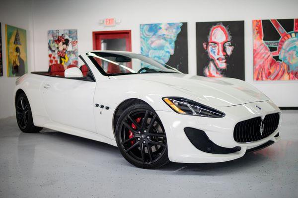 Maserati GranTurismo Available. Call us and reserve today. For more information visit www.exxalted.com