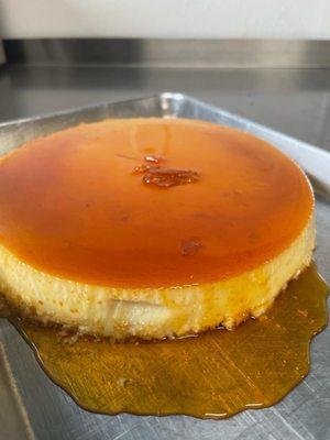 Flan made from scratch