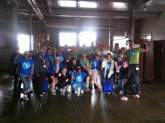 Volunteer event with Michigan Cares for Tourism on Belle Isle, Detroit